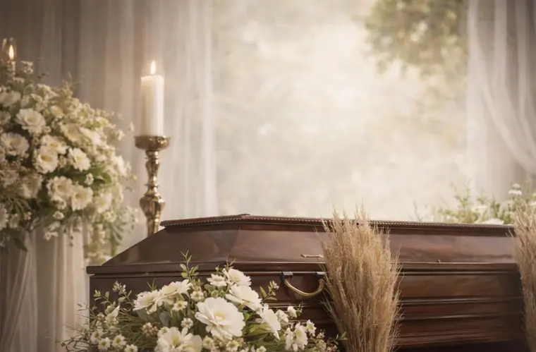 Servicii Funerare Complete — sicriu, flori, accesorii